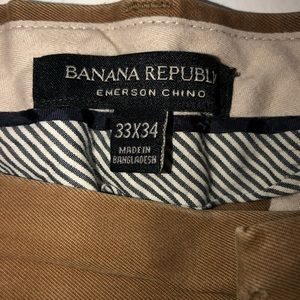 Banana republic men pants 33 x 34